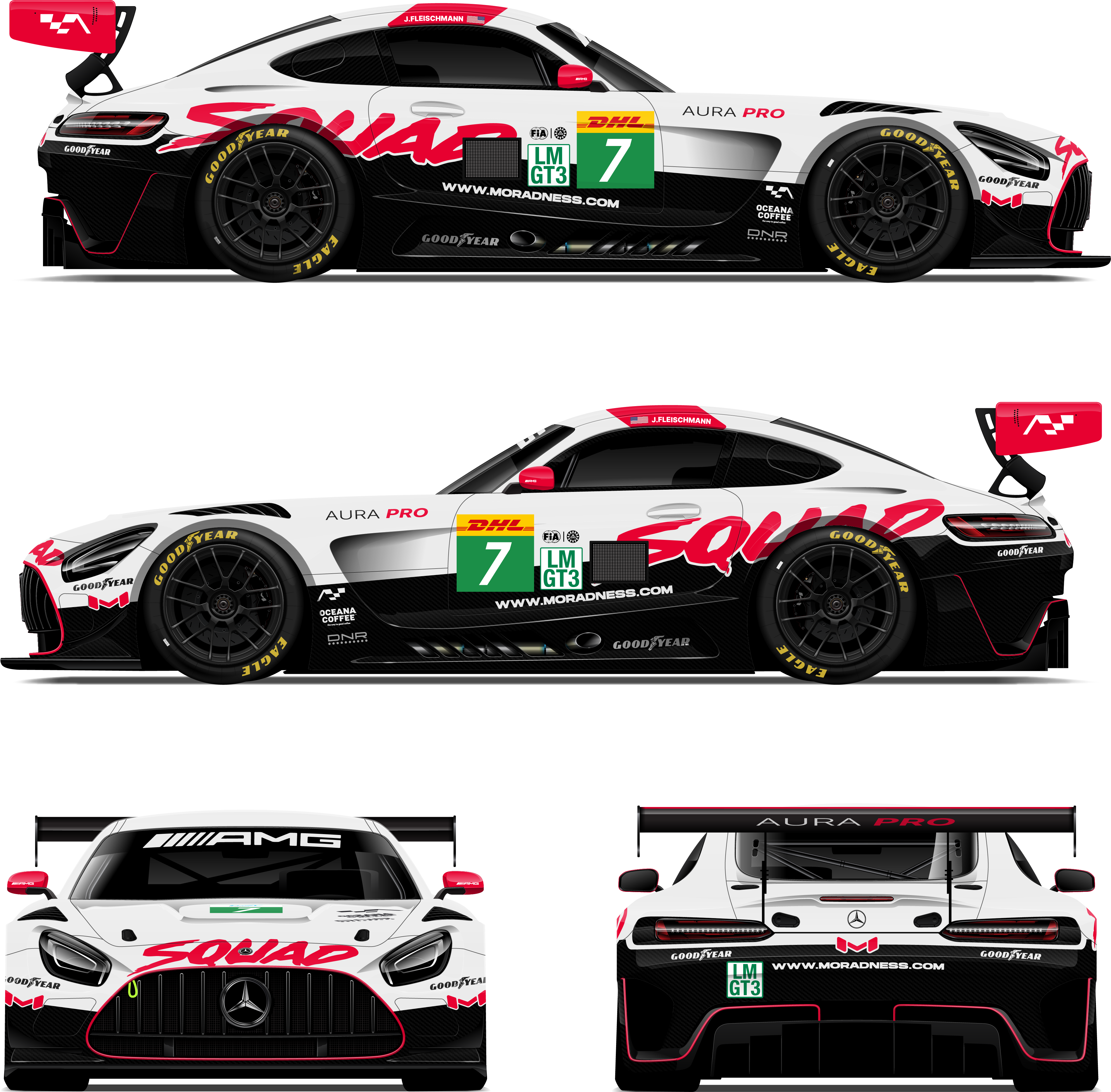 Moradness Squad 2026 liveries