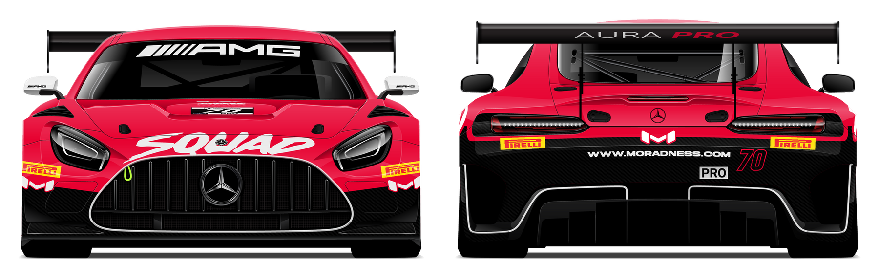 Moradness Squad 2026 liveries