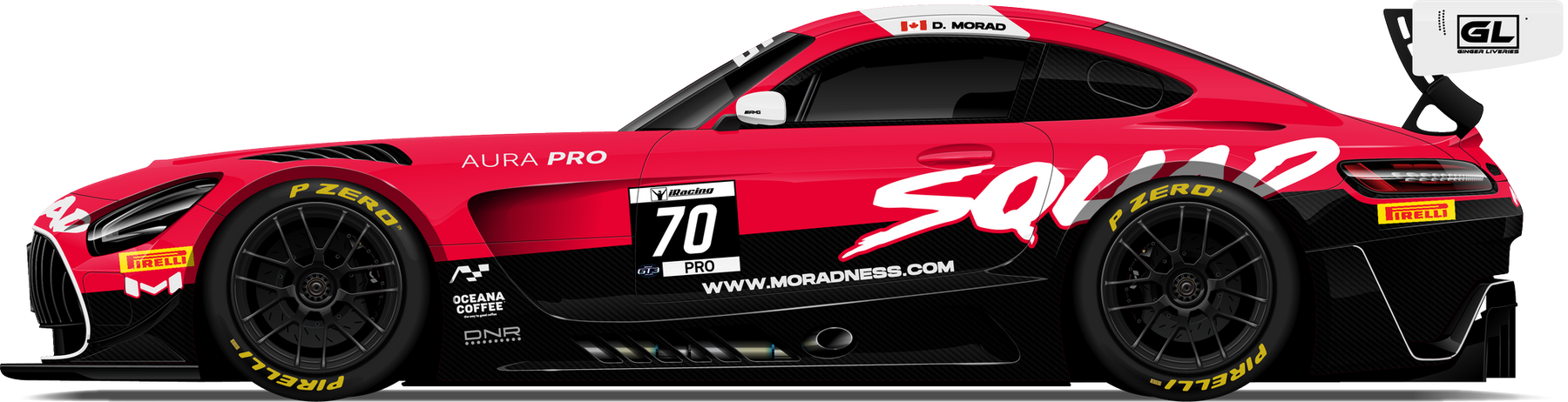 Moradness Squad 2026 liveries