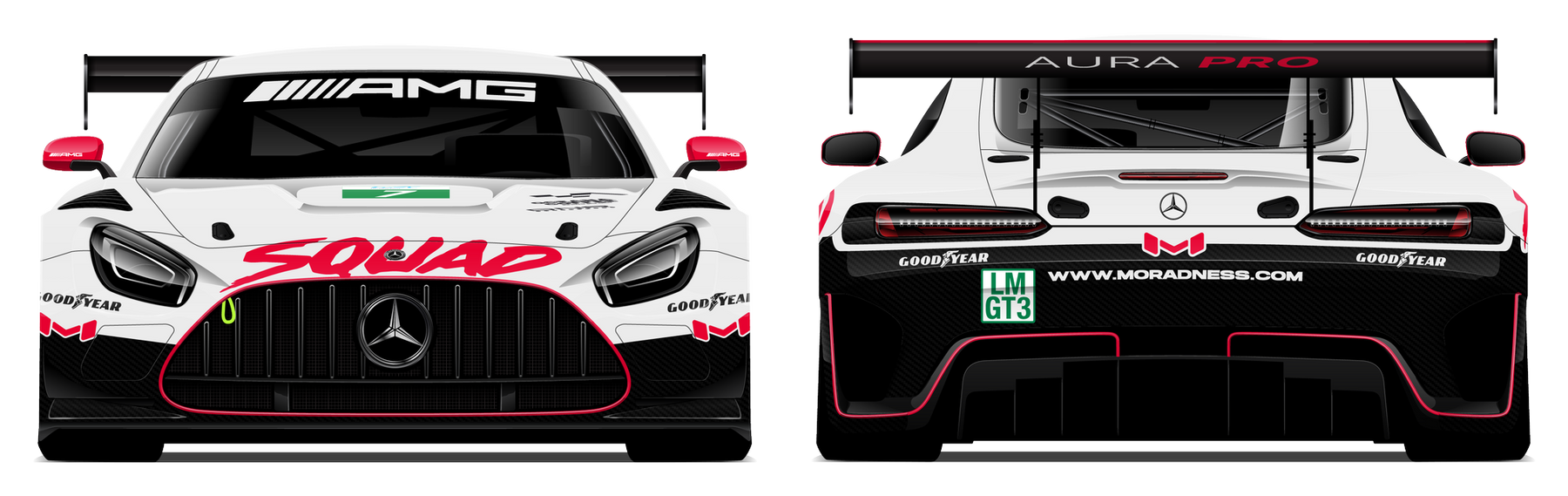 Moradness Squad 2026 liveries