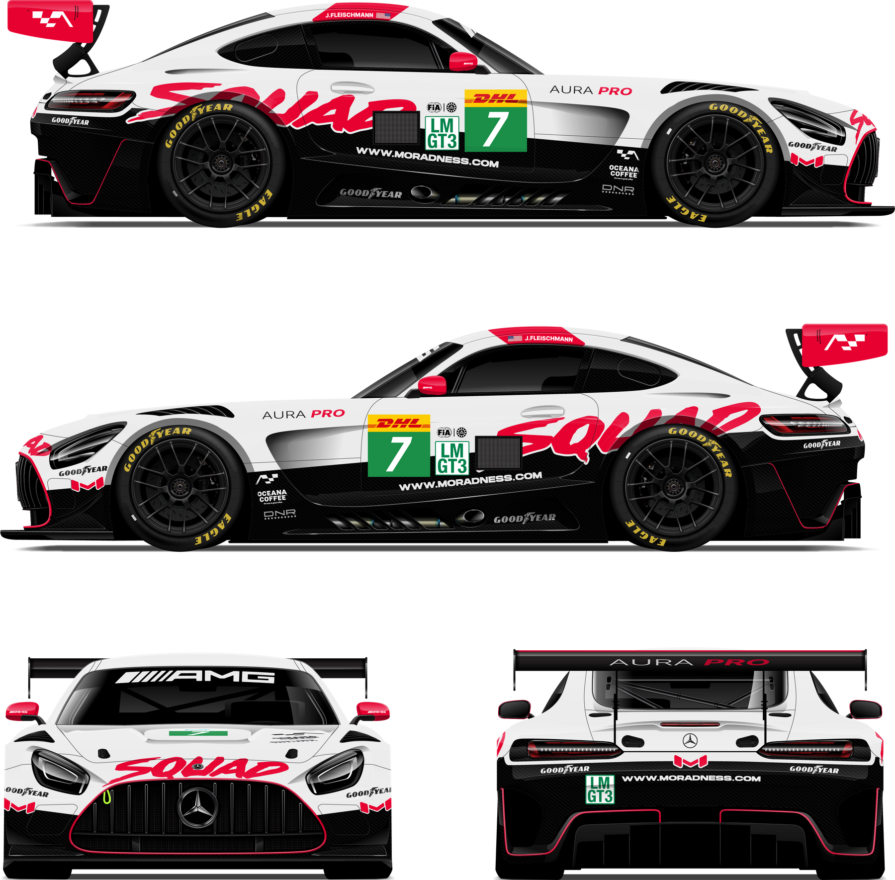 Moradness Squad 2026 liveries