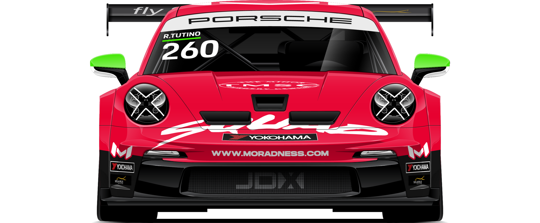 Moradness Squad Porsche Endurance livery