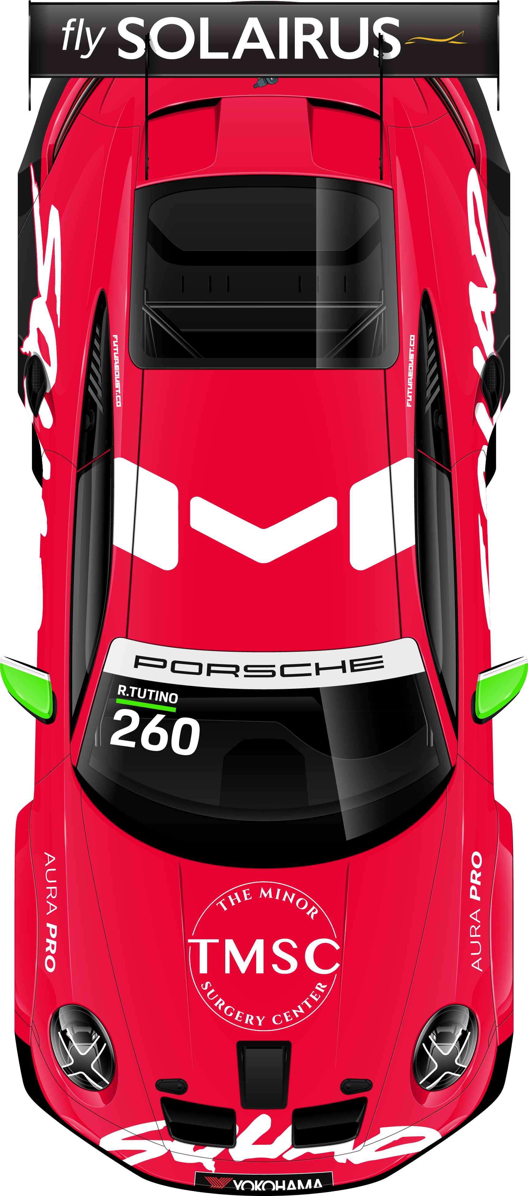 Moradness Squad Porsche Endurance livery