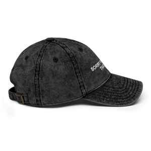 "Sorry for missing that apex." Dad hat