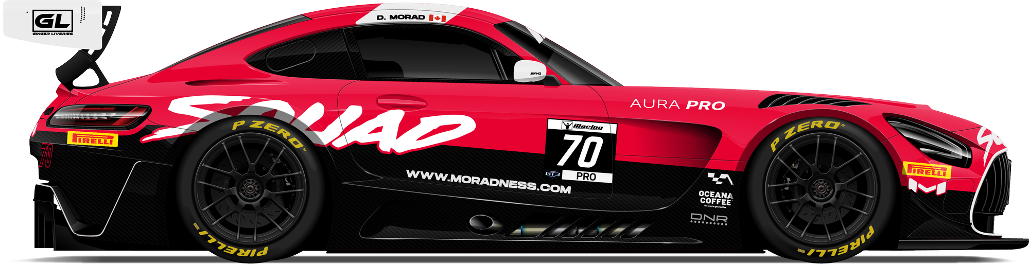 Moradness Squad 2026 liveries