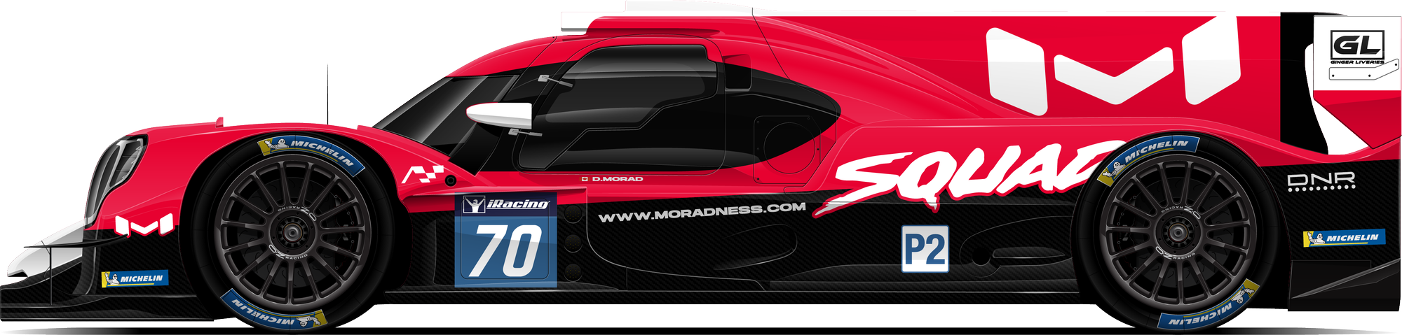Moradness Squad 2026 liveries