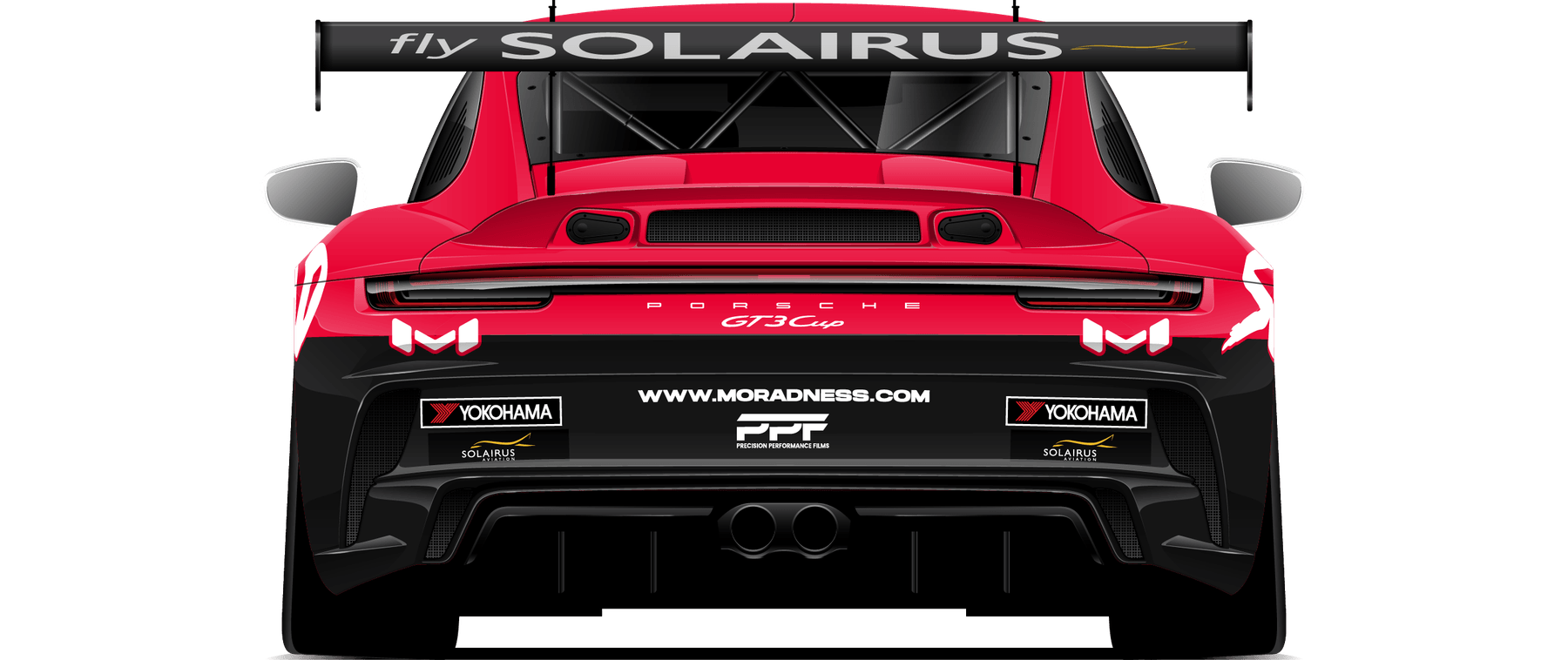 Moradness Squad Porsche Endurance livery