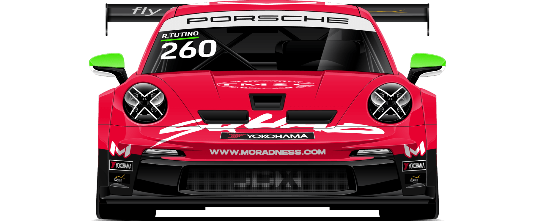 Moradness Squad Porsche Endurance livery